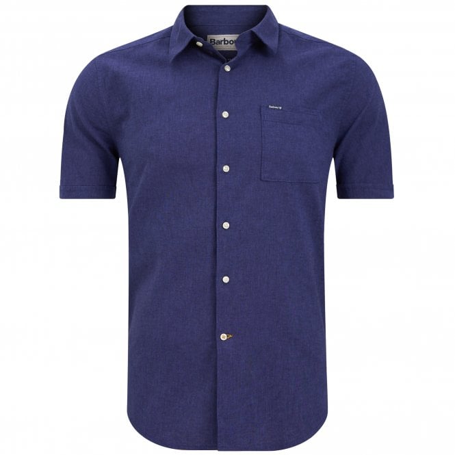 Barbour Πουκάμισο Nelson Washed Κανονική Γραμμή