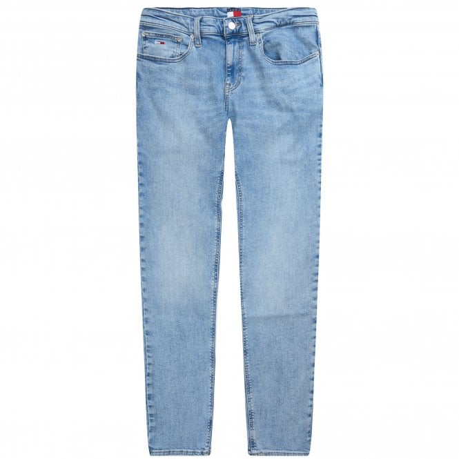 Tommy Hilfiger TJM Jean Ξεβαμμένο Scanton Στενή Γραμμή