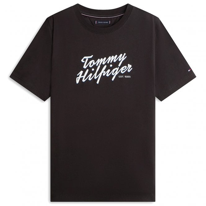 Tommy Hilfiger T-shirt Μπλούζα Summer Text Graphic Big & Tall