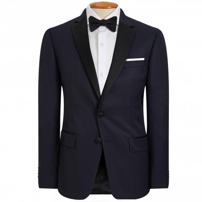 BOSS Κουστούμι Tuxedo H-Huge-Tux-N-B1 Στενή Γραμμή