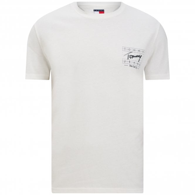 Tommy Hilfiger TJM T-Shirt Sign Flag Κανονική Γραμμή