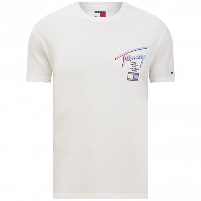 Tommy Hilfiger TJM T-Shirt City Sign Κανονική Γραμμή