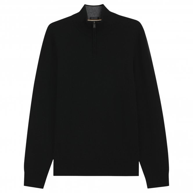 BOSS Πλεκτό Πουλόβερ Half Zip H-Hemarlo Κανονική Γραμμή