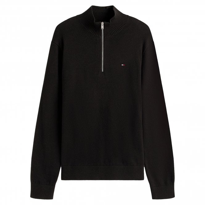 Tommy Hilfiger TJM Πλεκτό Πουλόβερ 1/4 Zip Κανονική Γραμμή