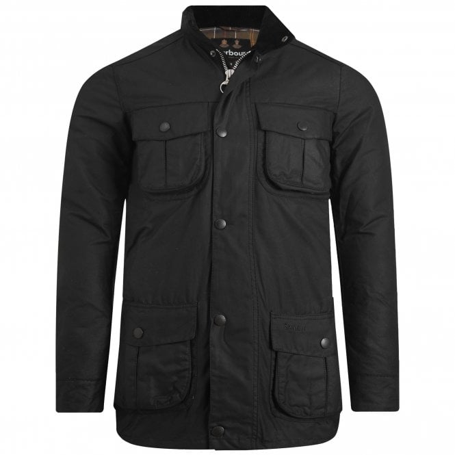 Barbour Μπουφάν Κερωμένο Corbridge Στενή Γραμμή