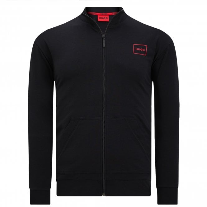 HUGO Ζακέτα Laze Zip Jacket Άνετη Γραμμή