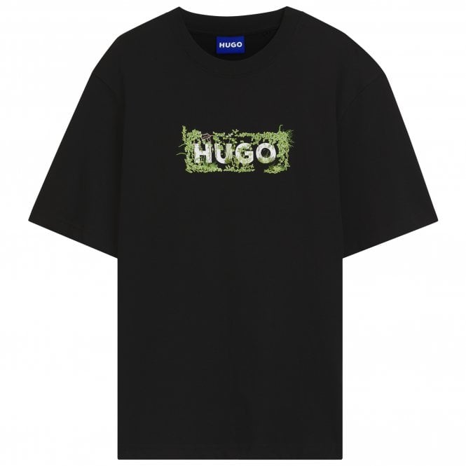 HUGO T-shirt Niviotee Κανονική Γραμμή