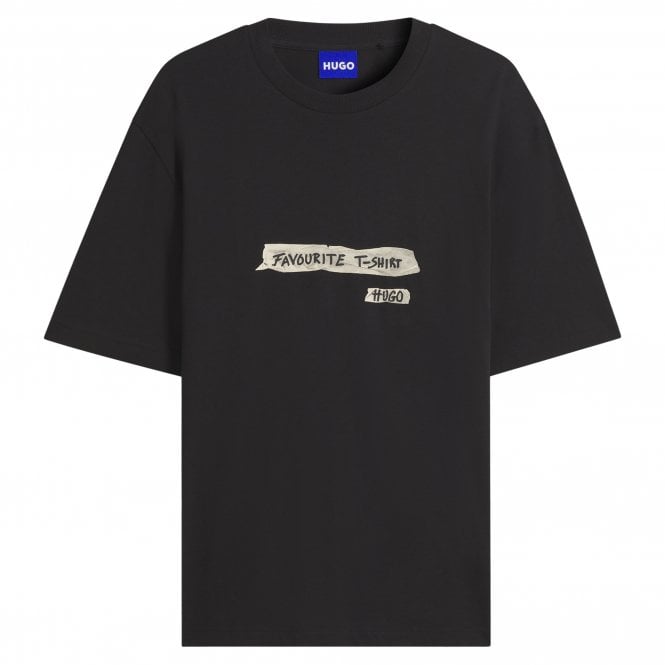HUGO T-shirt Naxter Κανονική Γραμμή
