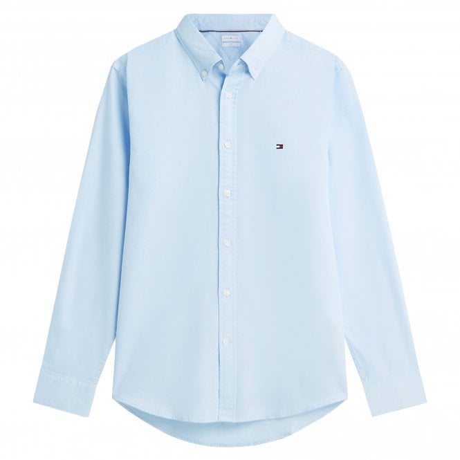 Tommy Hilfiger Πουκάμισο Dobby Flex Στενή Γραμμή