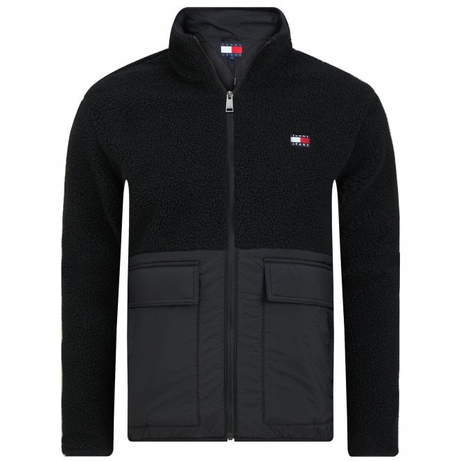 Tommy Hilfiger TJM Μπουφάν Mix Teddy Κανονική Γραμμή