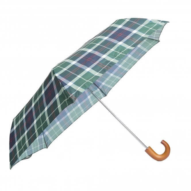 Barbour Tartan Mini Ομπρέλα