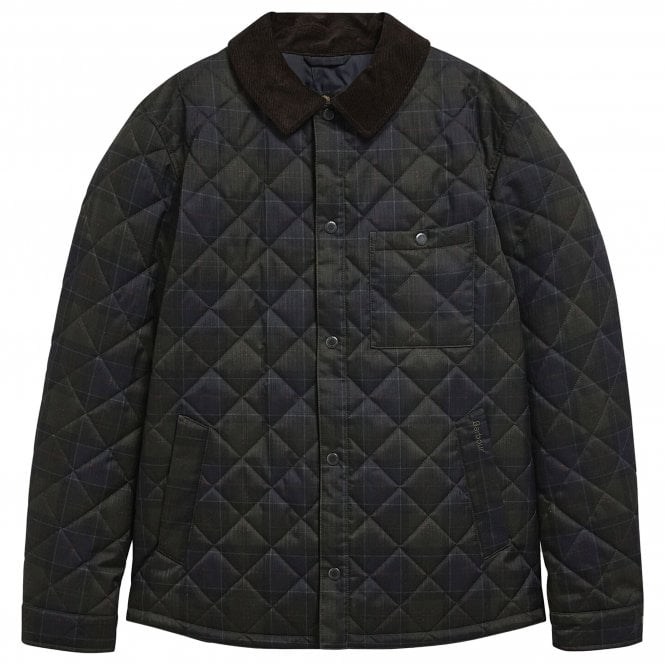 Barbour Μπουφάν Καπιτονέ Tartan Κανονική Γραμμή