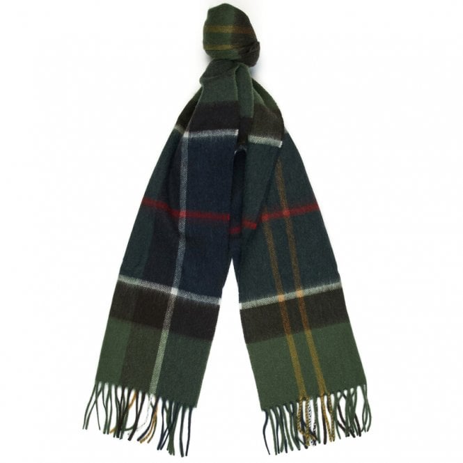 Barbour Κασκόλ Wool-Cashmere Καρό