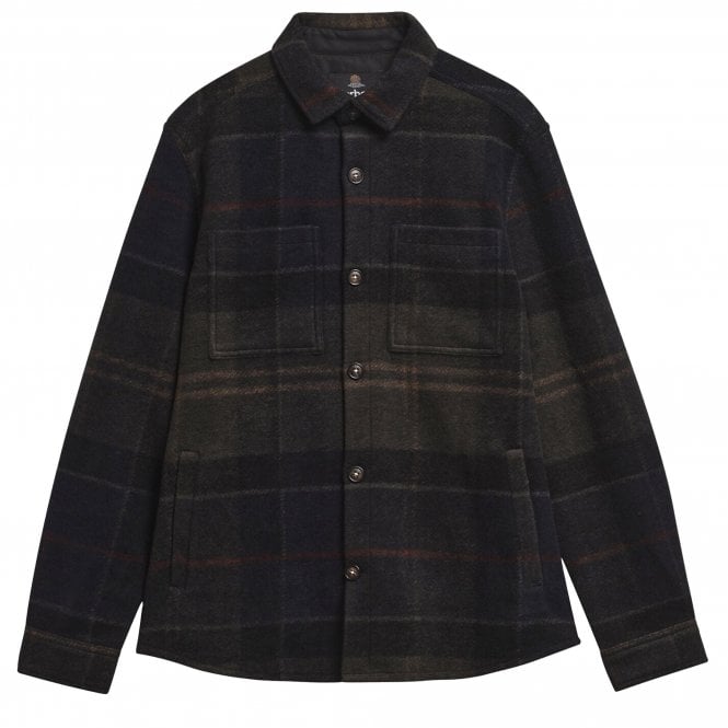 Barbour Πουκάμισο Woodlane Overshirt Κανονική Γραμμή