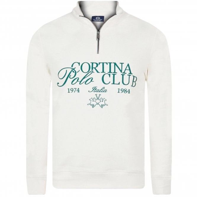La Martina Φούτερ Half-Zip Κανονική Γραμμή