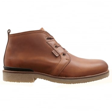 Boss Shoes Παπούτσι Ημίμποτο Δερμάτινο H19542 TORN Ταμπά