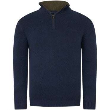 Explorer Πλεκτό Half Zip Πουλόβερ Κανονική Γραμμή