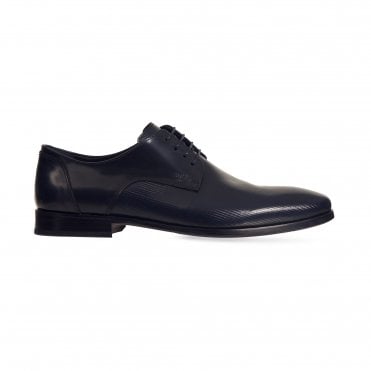 Boss Shoes Παπούτσι Δερμάτινο Αμπιγιέ Με Μικροσχέδιο