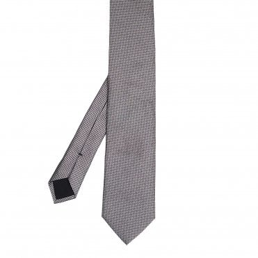 BOSS Γραβάτα Μεταξωτή Μικροσχέδιο 7,5cm