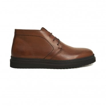 Boss Shoes Παπούτσι Ημίμποτο Δερμάτινο