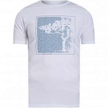 Fynch-Hatton T-shirt Μπλούζα Με Στάμπα Κανονική Γραμμή