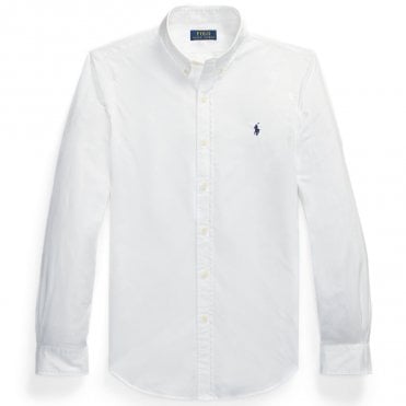 Ralph Lauren Πουκάμισο Twill Στενή Γραμμή