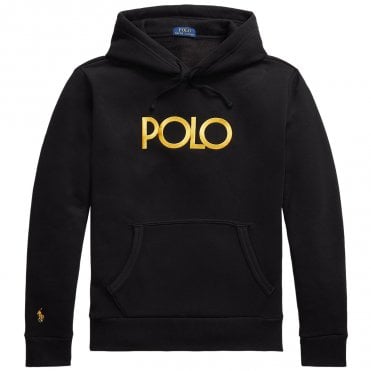 Ralph Lauren Φούτερ Fleece Με Κουκούλα Κλασική Γραμμή