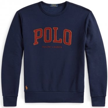 Ralph Lauren Fleece Φούτερ Άνετη Γραμμή