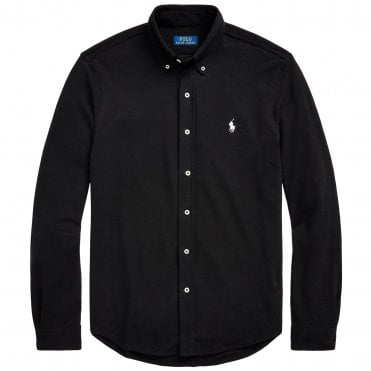 Ralph Lauren Πουκάμισο Featherweight Πικέ Άνετη Γραμμή