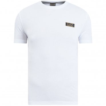 EA7 T-Shirt Gold Label Pima Κανονική Γραμμή