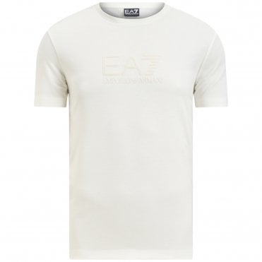 EA7 T-shirt Μπλούζα Train Lux Big Logo Στενή Γραμμή