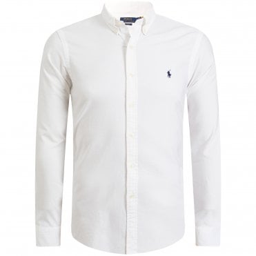 Ralph Lauren Πουκάμισο Oxford Στενή Γραμμή