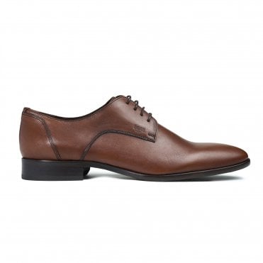 Boss Shoes Παπούτσι Δερμάτινο Αμπιγιέ Με Ανάγλυφο Μικροσχέδιο