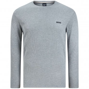 BOSS T-shirt Πυτζάμας Waffle LS-Shirt