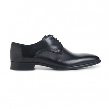 Boss Shoes Παπούτσι Δερμάτινο Αμπιγιέ Με Μικροσχέδιο