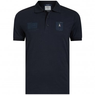 Aeronautica Militare Polo Μπλούζα Κανονική Γραμμή