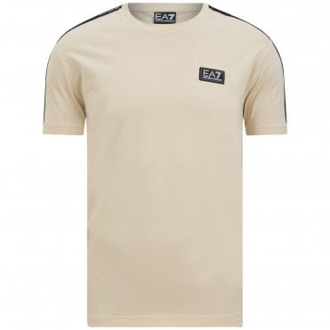 EA7 T-shirt Μπλούζα Sporty Logo Series Κανονική Γραμμή