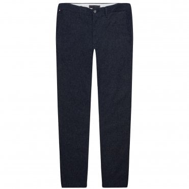 Tommy Hilfiger Παντελόνι Bleecker Brushed Marl Στενή Γραμμή