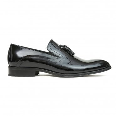 Boss Shoes Παπούτσι Δερμάτινο Αμπιγιέ Λουστρίνι