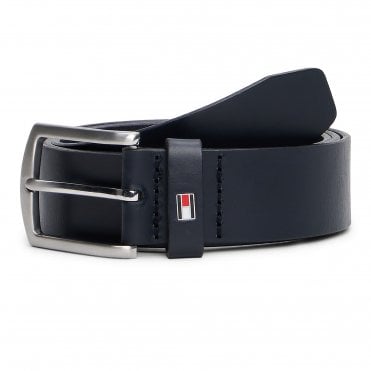 Tommy Hilfiger Ζώνη Δερμάτινη New Denton 3.5cm