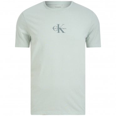 Calvin Klein T-Shirt Μπλούζα SS Micro Monologo Κανονική Γραμμή