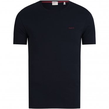 Gant T-shirt Contrast Logo Στενή Γραμμή
