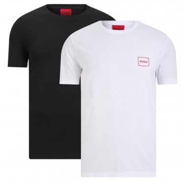 HUGO T-shirt Dugopak Κανονική Γραμμή || 2-Pack
