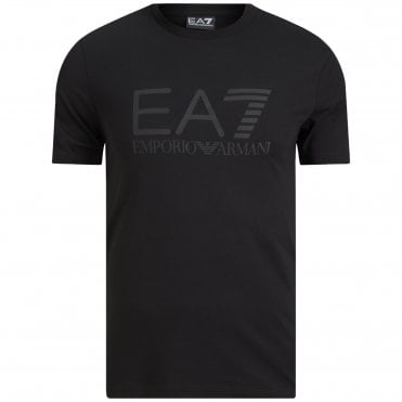 EA7 T-Shirt Με Στάμπα Core Identity Κανονική Γραμμή