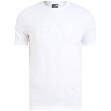 EA7 T-Shirt Με Στάμπα Core Identity Κανονική Γραμμή