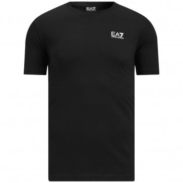 EA7 T-shirt Μπλούζα Train Logo Κανονική Γραμμή