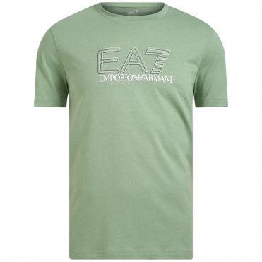 EA7 T-shirt Μπλούζα Train Visibility Κανονική Γραμμή
