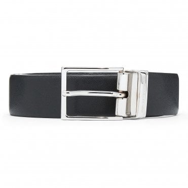 Emporio Armani Δερμάτινη Ζώνη Διπλής Όψης