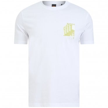 BOSS T-shirt Te_Board Κανονική Γραμμή