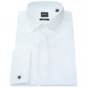 BOSS Πουκάμισο H-HANK-TUX1-DC-224 Στενή Γραμμή
